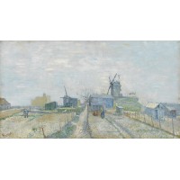 Montmartre windmills and allotments