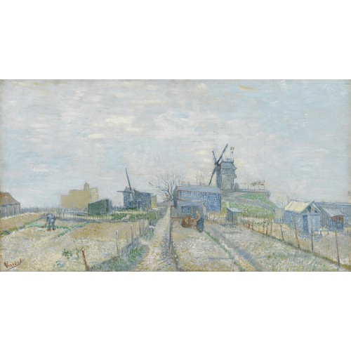 Montmartre windmills and allotments
