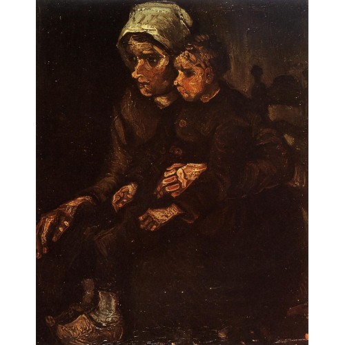 Peasant Woman with Child on Her Lap