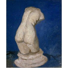 Plaster Statuette of a Female Torso 1