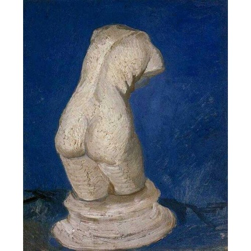 Plaster Statuette of a Female Torso 1