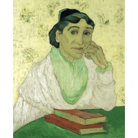 Portrait of madame ginoux l arlesienne