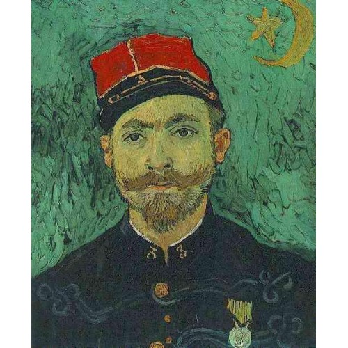 Portrait of Milliet Second Lieutanant of the Zouaves