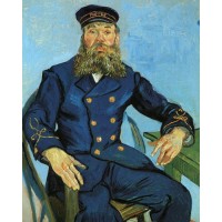 Portrait of the Postman Joseph Roulin 1