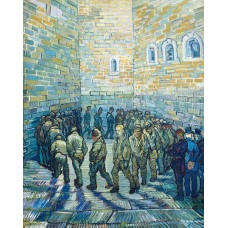 Prisoners exercising prisoners round