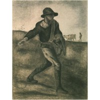 Sower after millet