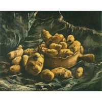 Still Life with an Earthen Bowl and Potatoes