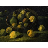 Still Life with Basket of Apples 4