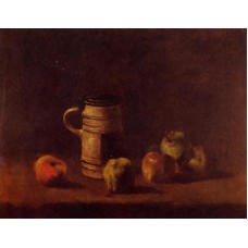 Still Life with Beer Mug and Fruit