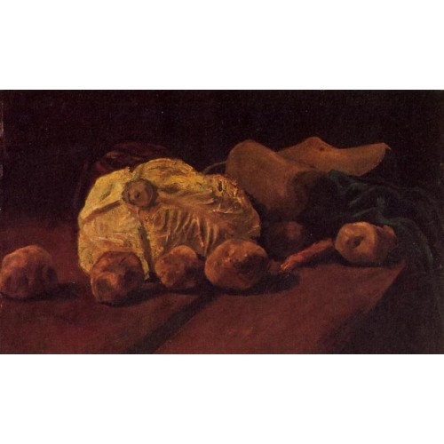 Still Life with Cabbage and Clogs