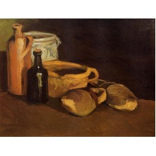 Still Life with Clogs and Pots