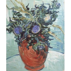 Still life with thistles