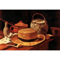 Still Life with Yellow Straw Hat