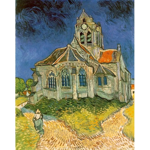 The Church at Auvers sur Oise