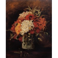 Vase with Carnations