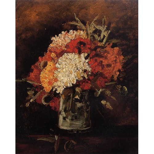 Vase with Carnations