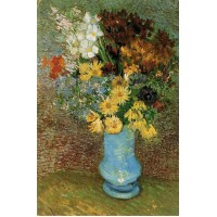 Vase with Daisies and Anemones