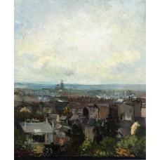 View of paris from near montmartre