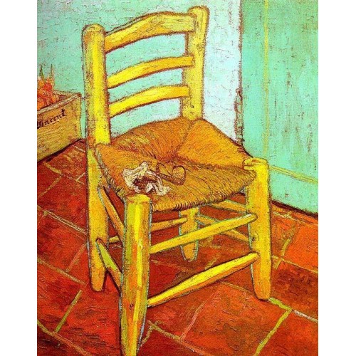 Vincent's Chair with His Pipe