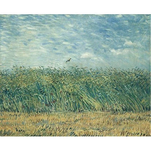 Wheat Field with a Lark