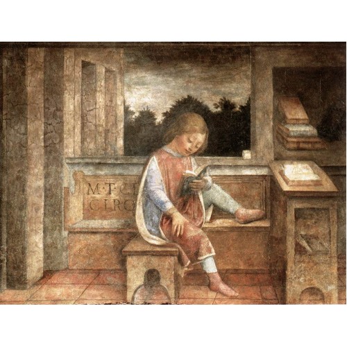 The Young Cicero Reading