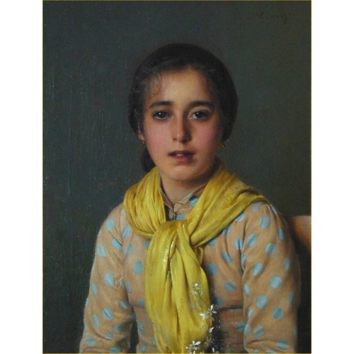 Girl with Yellow Shawl