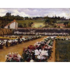 Monet s formal garden 1886