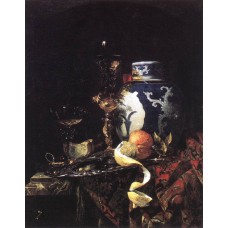 Still Life with a Late Ming Ginger Jar