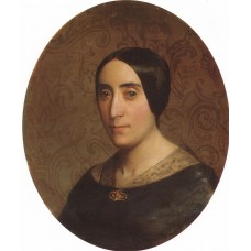 A Portrait of Amelina Dufaud Bouguereau