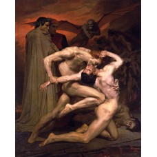 Dante and Virgil in Hell