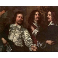 The Painter with Sir Charles Cottrell and Sir Balthasar Gerb