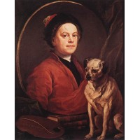 The Painter and his Pug