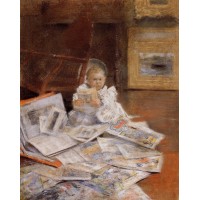 Child with Prints