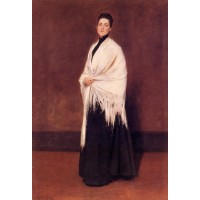 Lady with a White Shawl