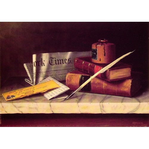 Still Life with Letter to Thomas B Clarke