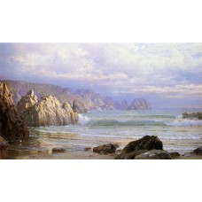 Seascape Along the Cliffs