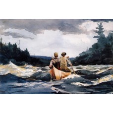 Canoe in the Rapids