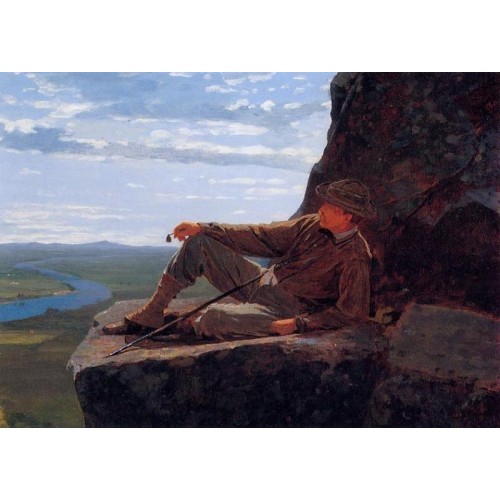 Mountain Climber Resting