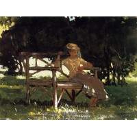 Woman on a Bench