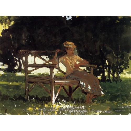 Woman on a Bench