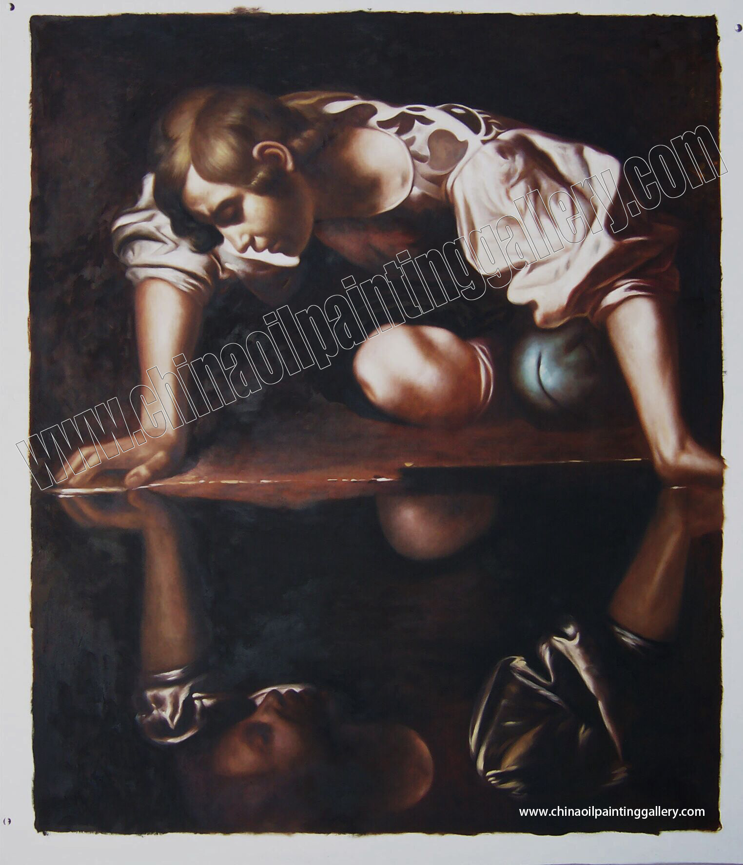 Caravaggio - Narcissus 2