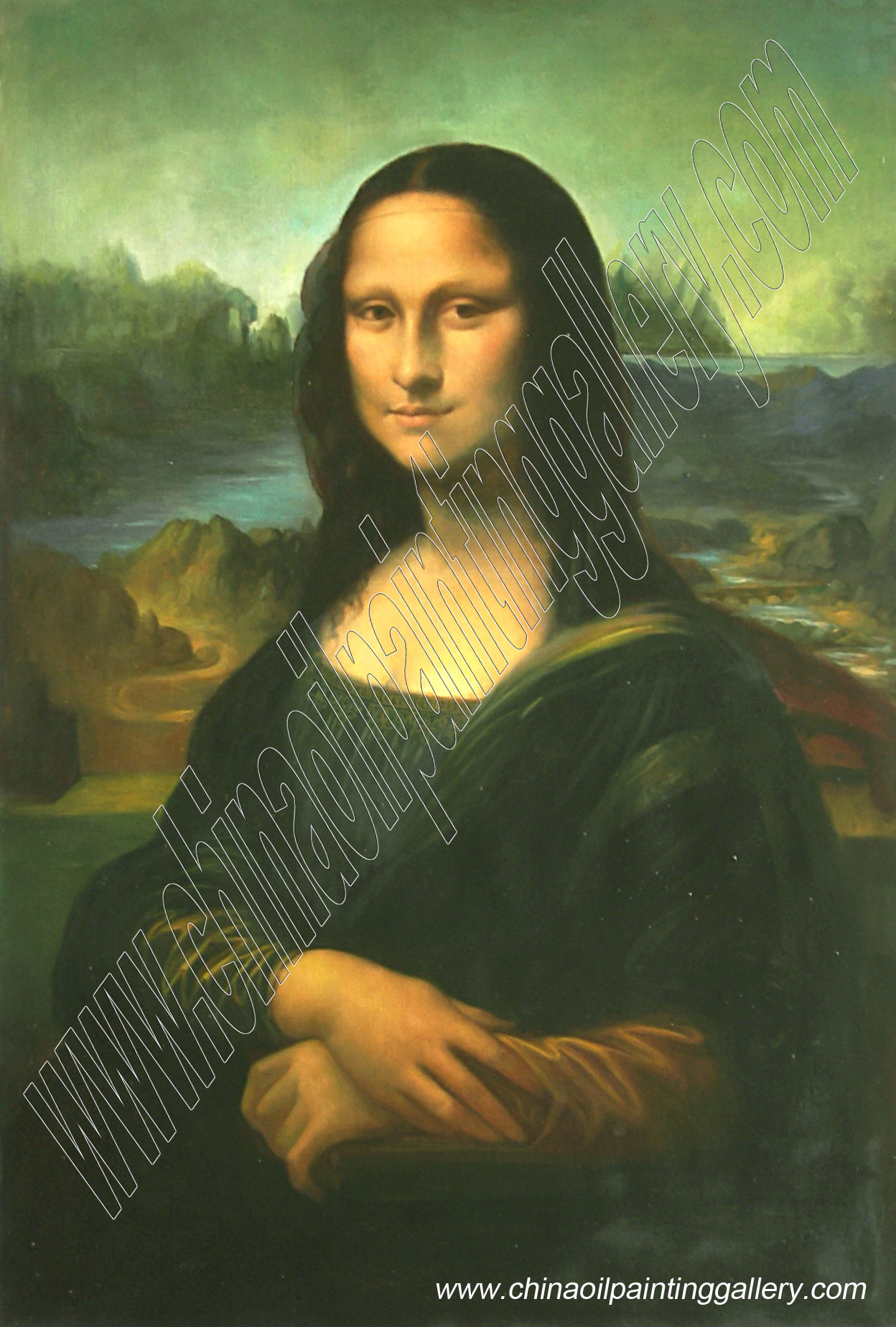 Mona Lisa Oil painting reproduction 5