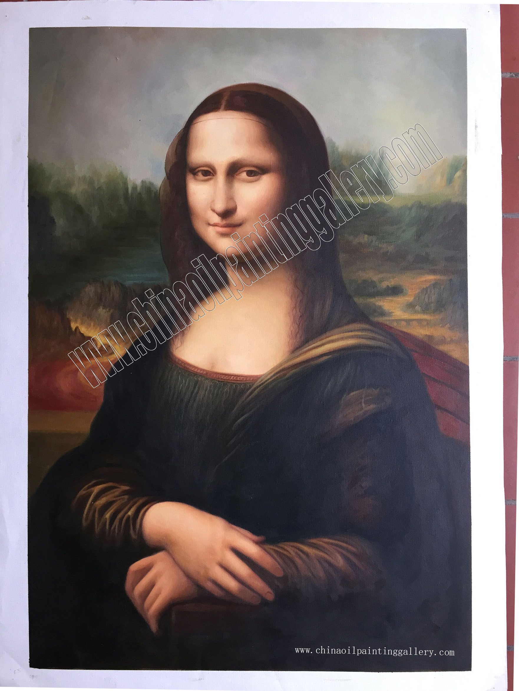 Mona Lisa Oil painting reproduction 6