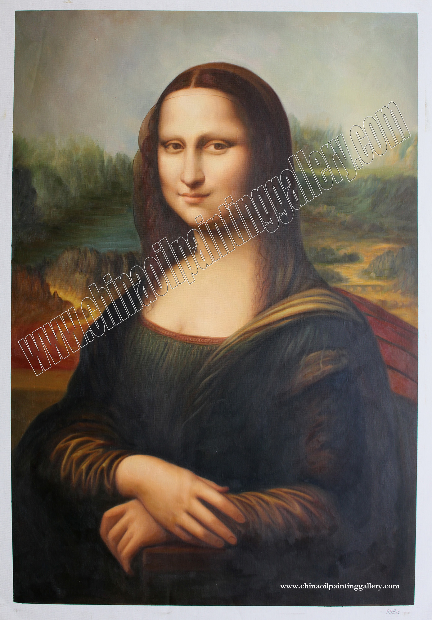 Mona Lisa Oil painting reproduction 7