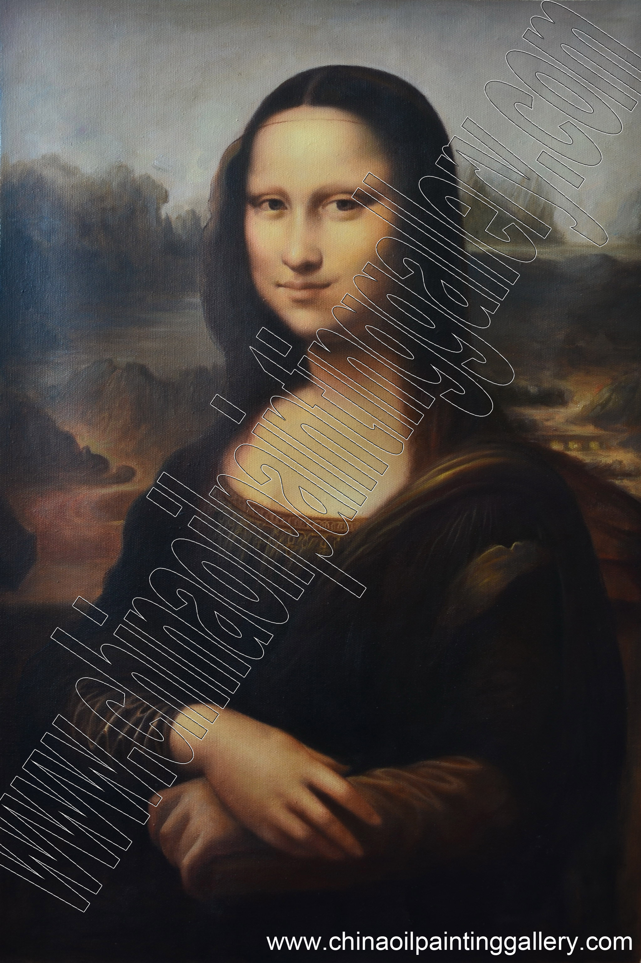 Mona Lisa Oil painting reproduction 9
