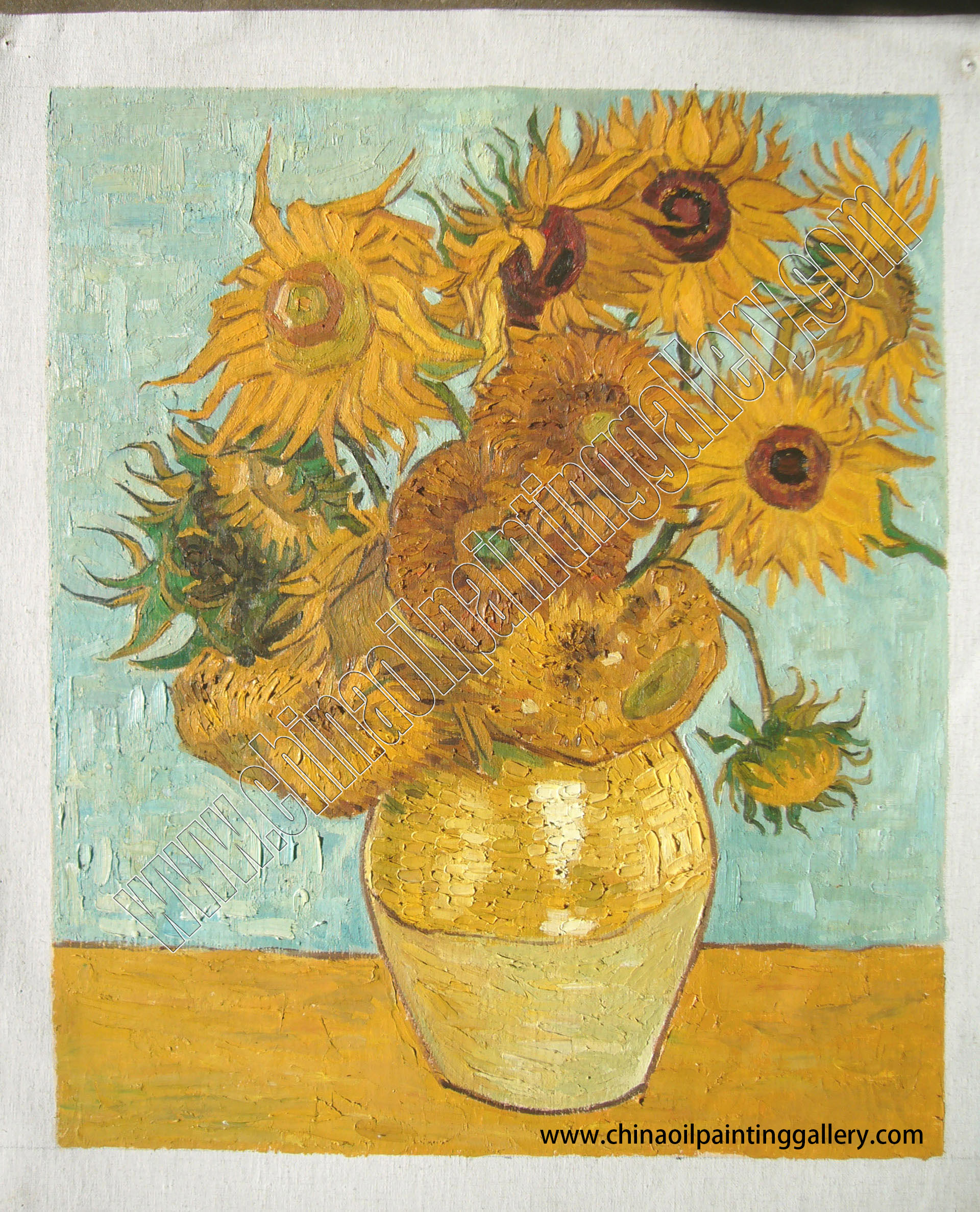 Vincent van Gogh Sunflowers - Oil painting reproductions 10