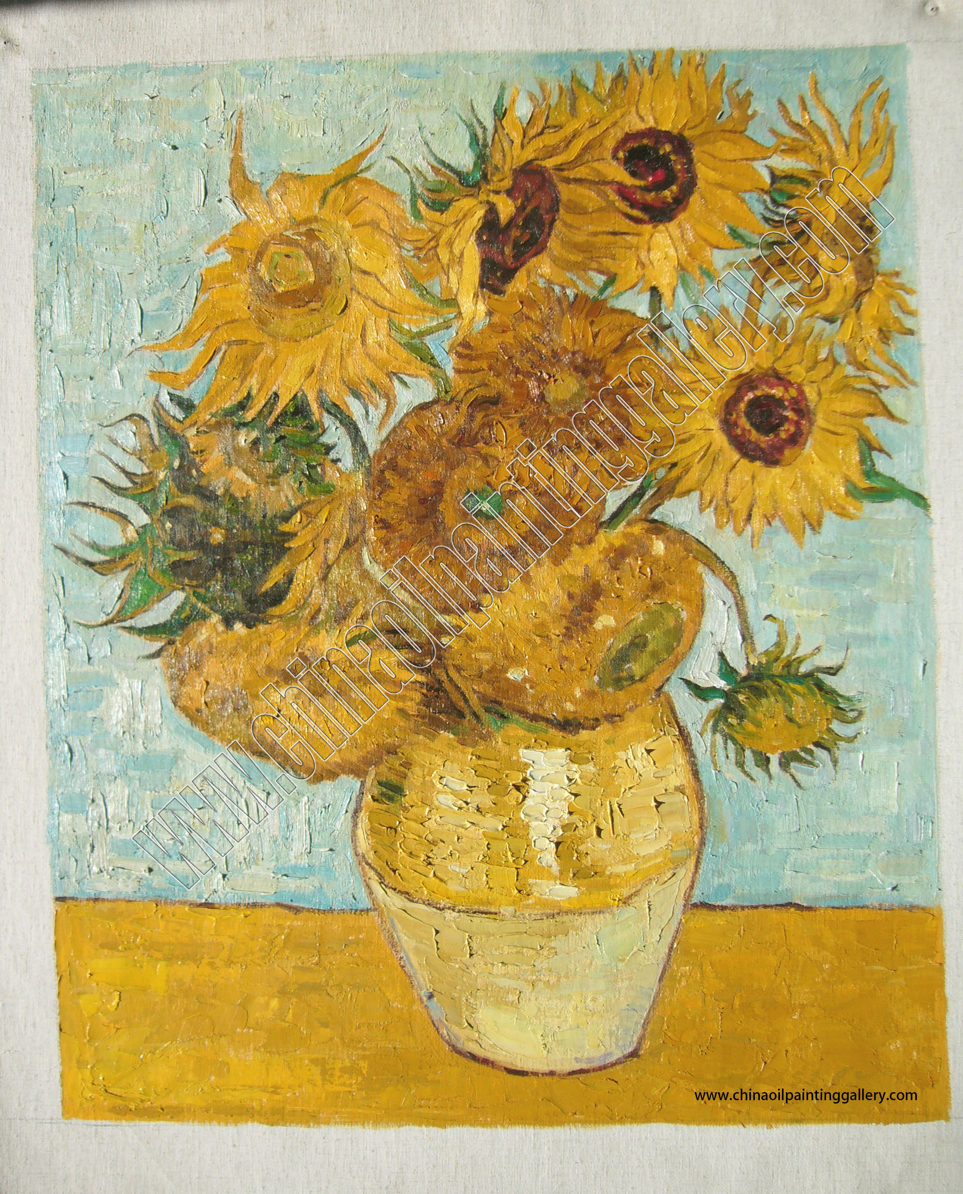 Vincent van Gogh Sunflowers - Oil painting reproductions 11