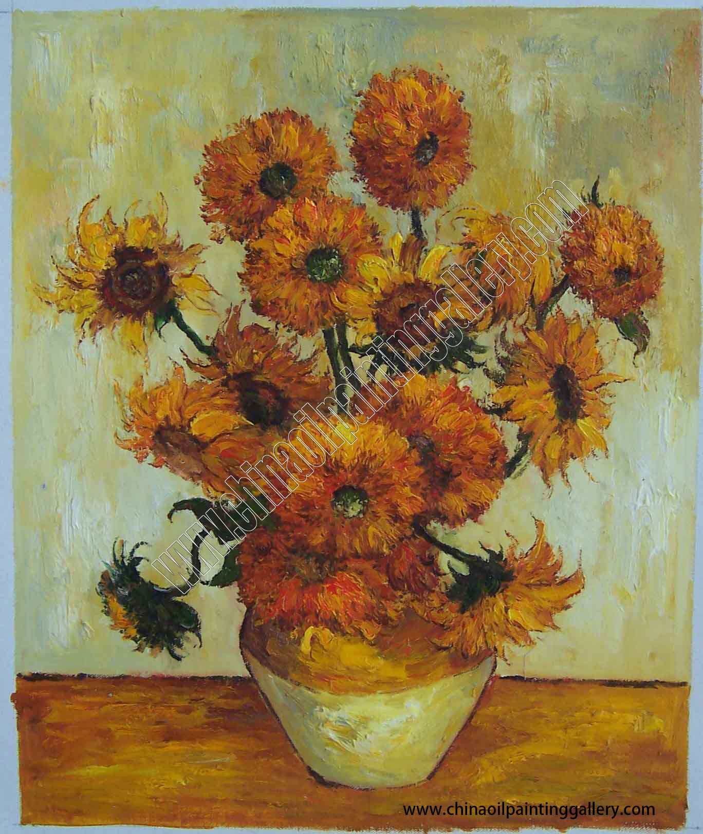 Vincent van Gogh Sunflowers - Oil painting reproductions 12