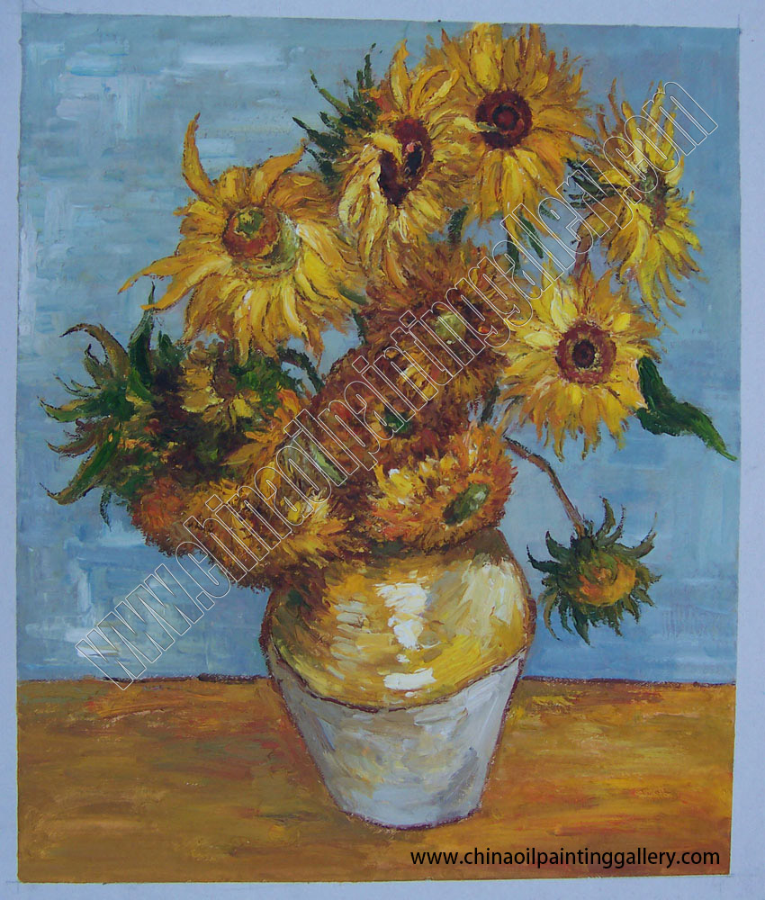 Vincent van Gogh Sunflowers - Oil painting reproductions 13