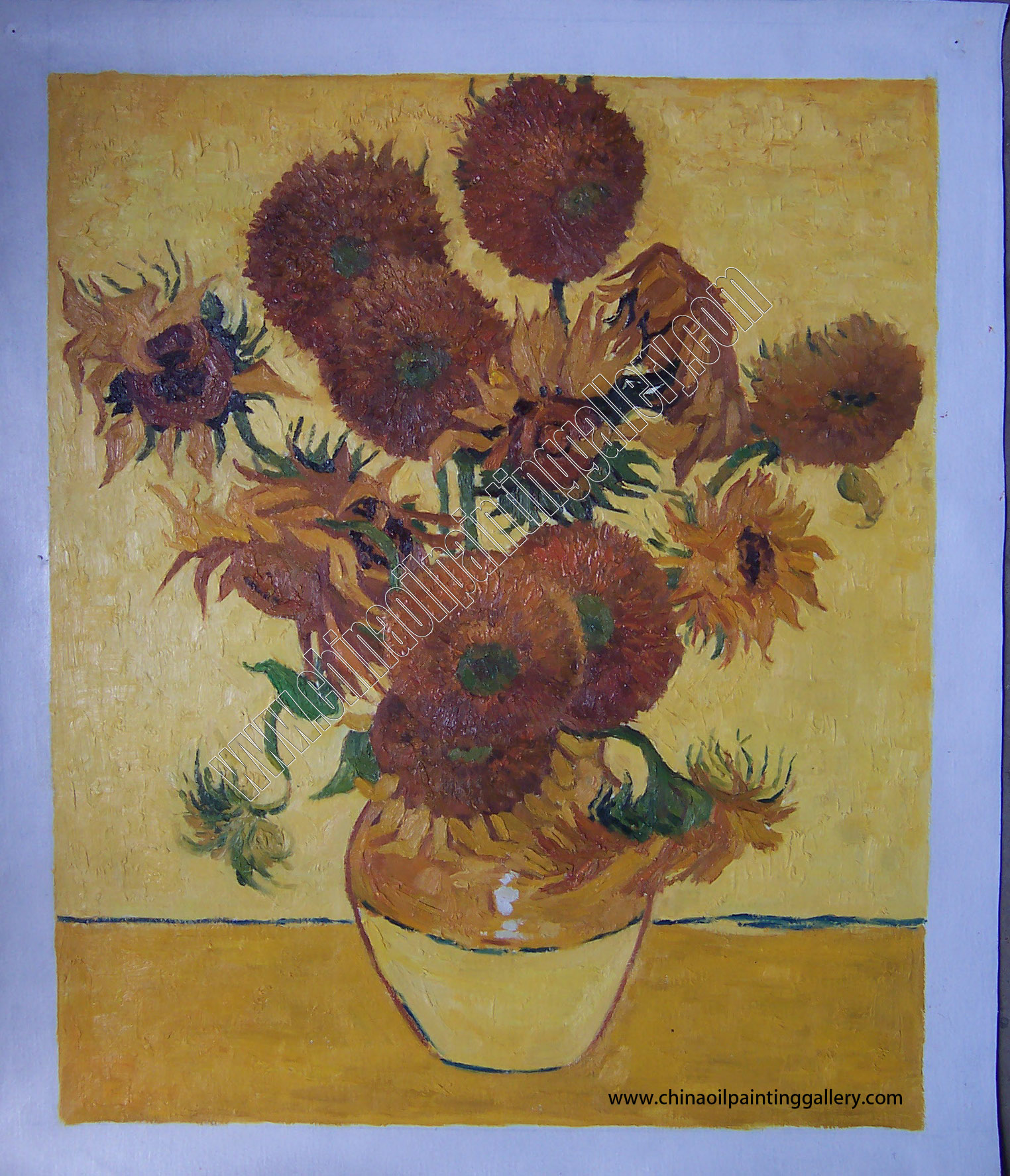 Vincent van Gogh Sunflowers - Oil painting reproductions 14